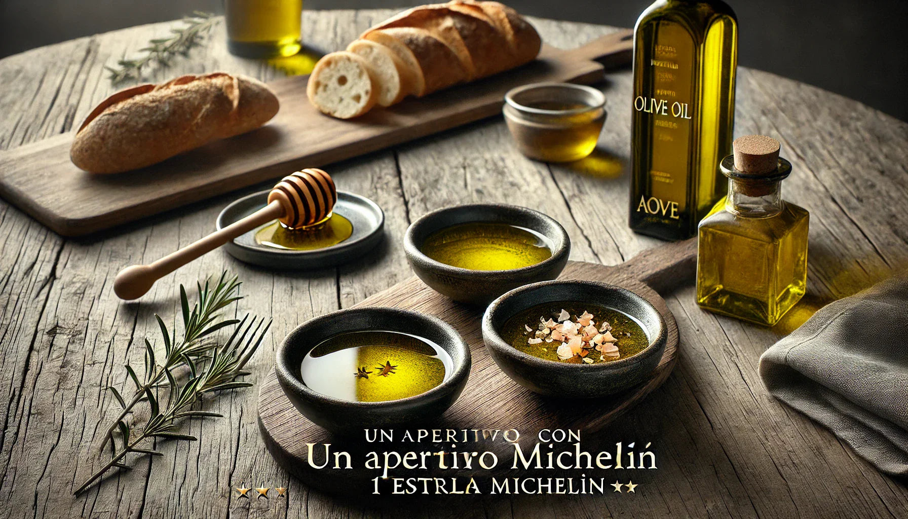 Un aperitivo con 1 Estrella Michelín