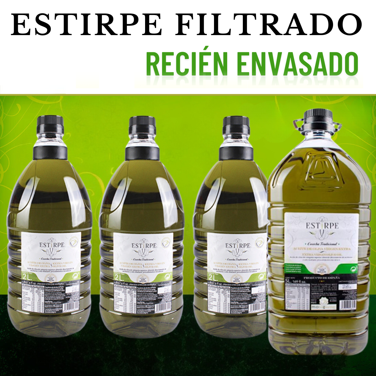 Aceite de Oliva Virgen Extra Estirpe Cosecha Tradicional Campaña 23/24