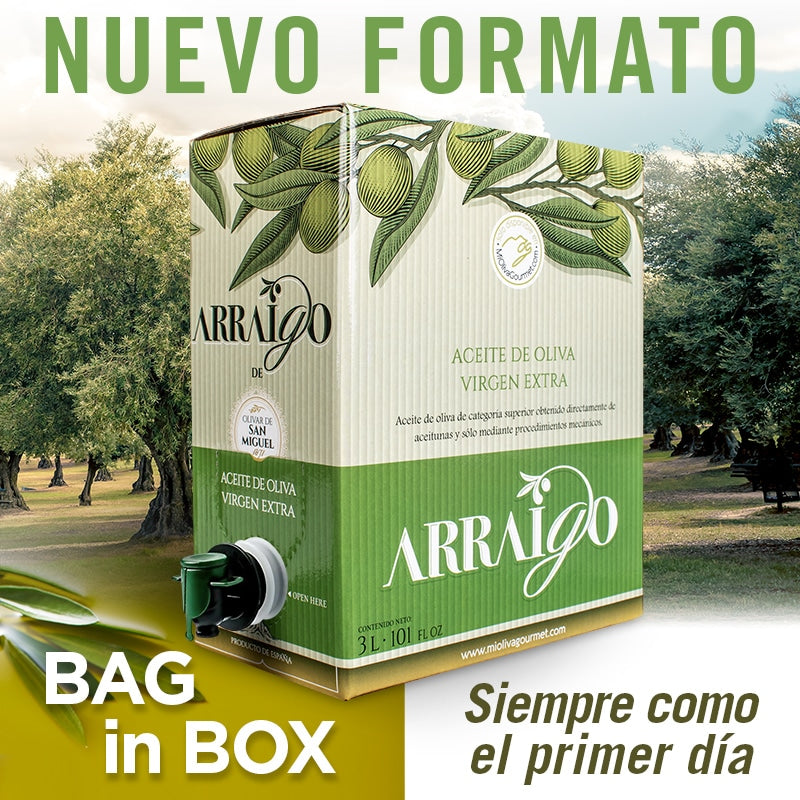 Arraigo sin filtrar en Bag In Box