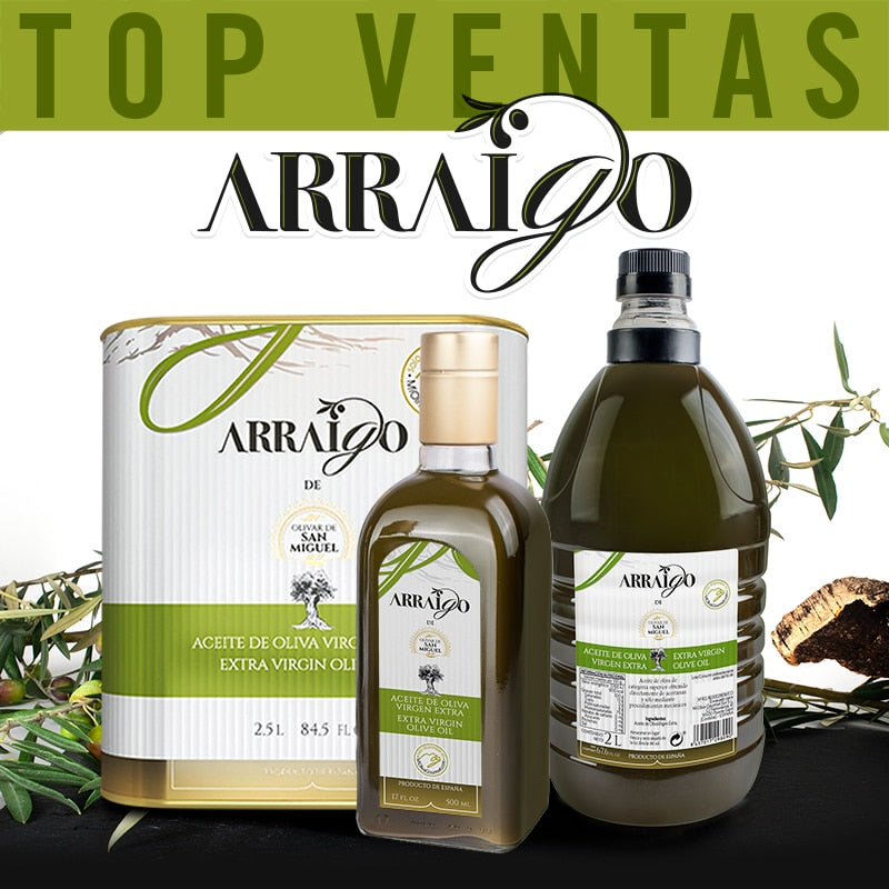 Aceite de Oliva Virgen Extra Arraigo sin Filtrar