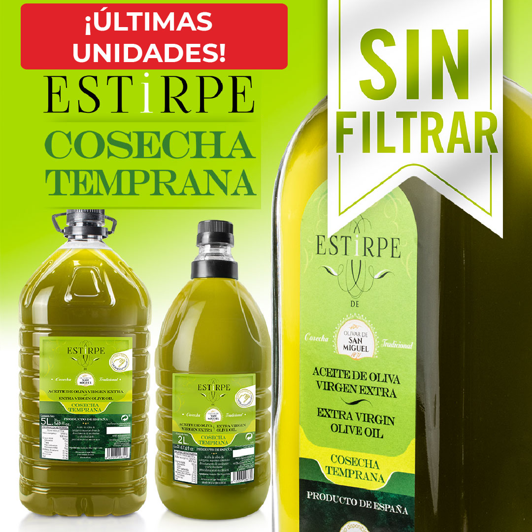 ▷ Aceite de Oliva Virgen Extra 5 Litros, 2022/2023
