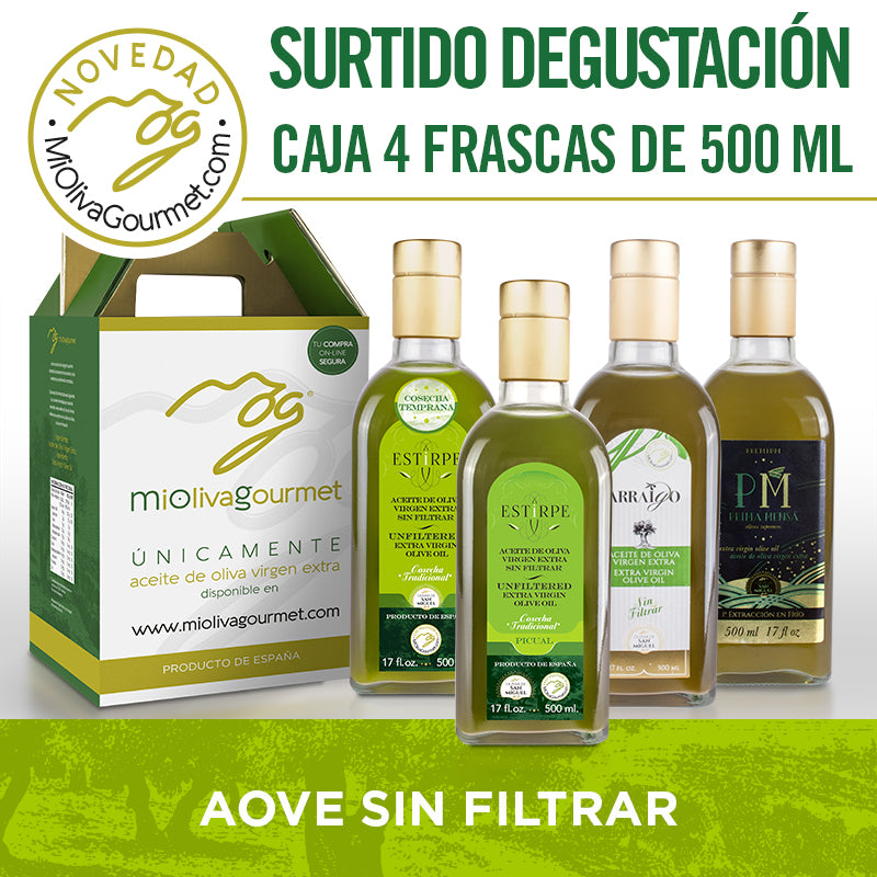 Edición Especial Caja Regalo/Degustación con los mejores AOVEs