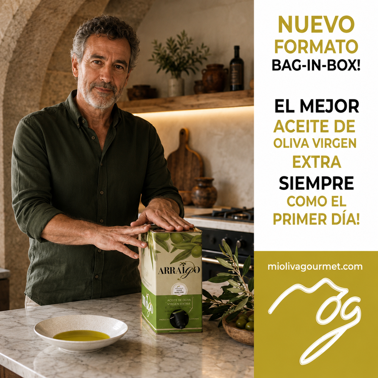 Arraigo sin filtrar en Bag In Box
